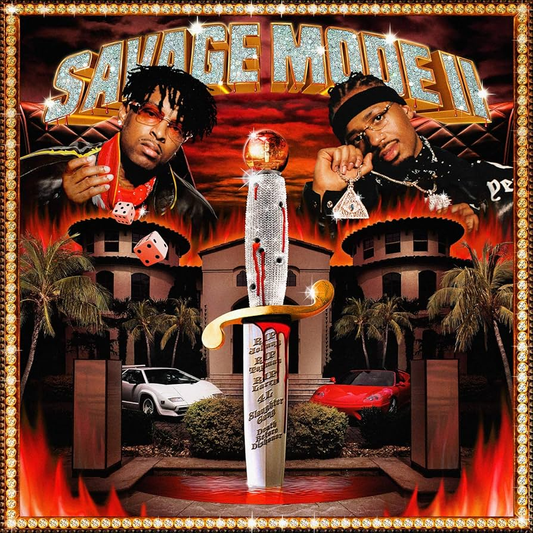 TWENTY-ONE SAVAGE & METRO BOOMIN - Savage Mode II Vinyl { vinyl }