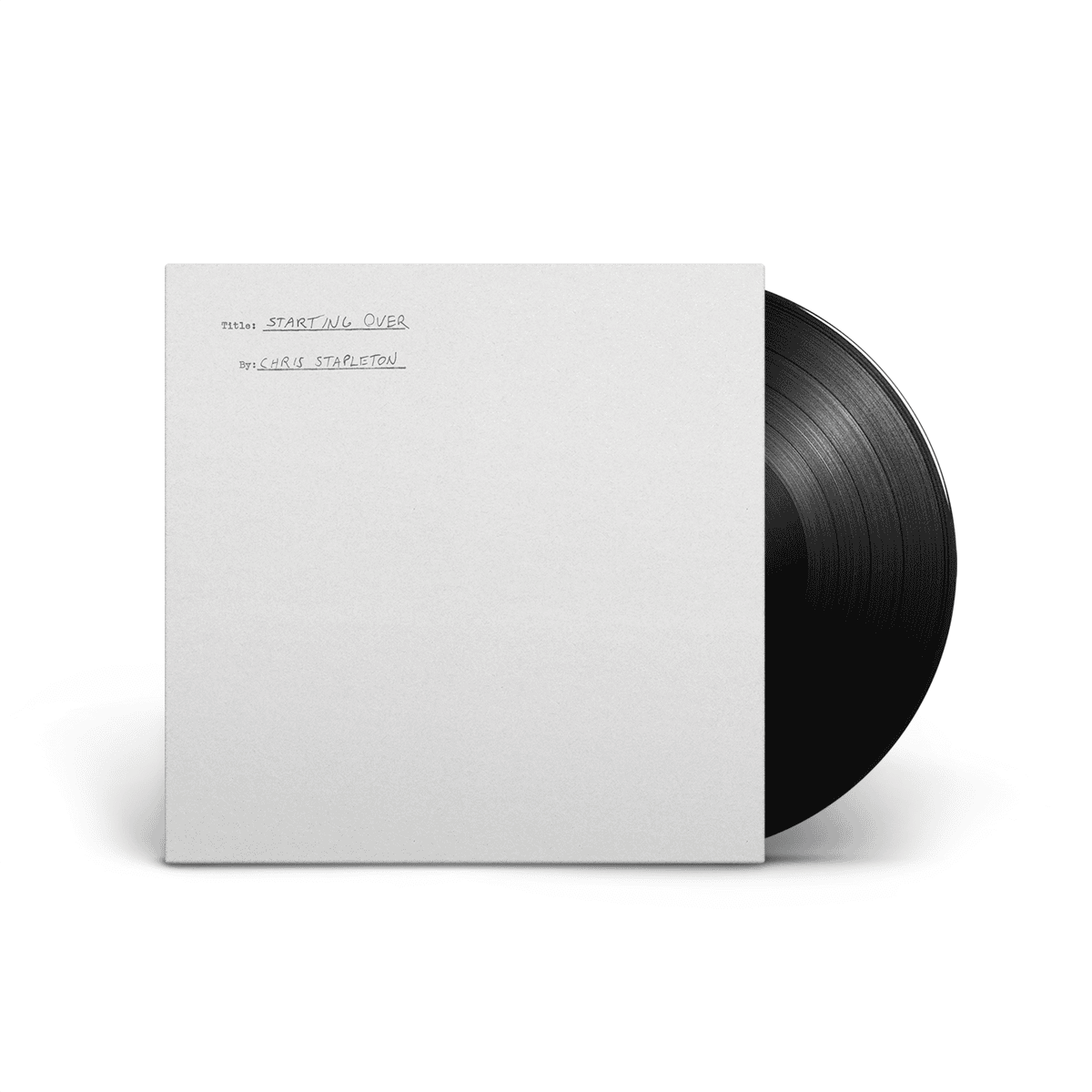 CHRIS STAPLETON - Starting Over Vinyl { vinyl }