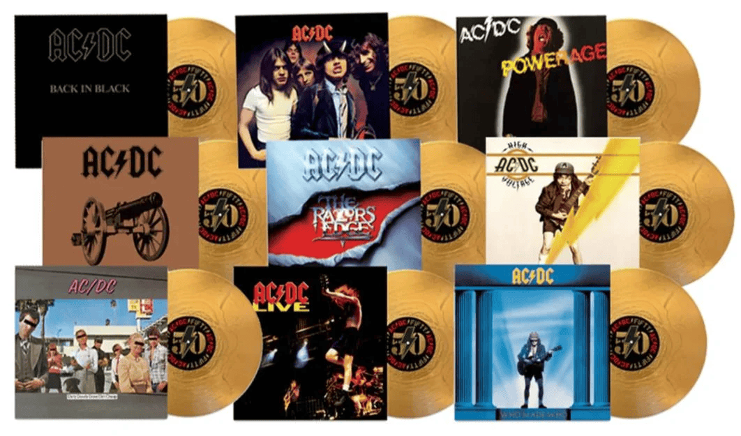 AC/DC - Gold Record Batch 1 Bundle Vinyl { vinyl }