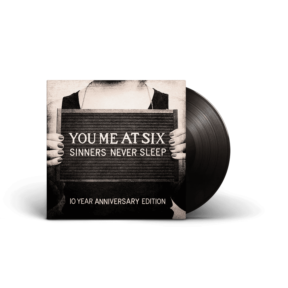 YOU ME AT SIX - Sinners Never Sleep (10 Year Anniversary Edition) Vinyl { vinyl }