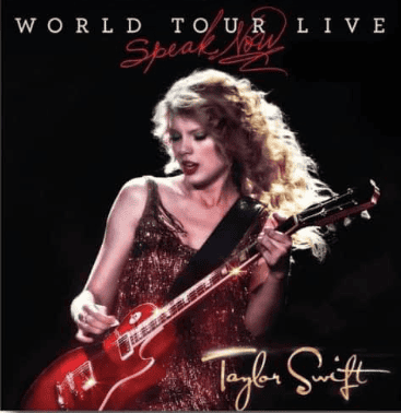 TAYLOR SWIFT - World Tour Live Speak Now Unofficial Vinyl { vinyl }