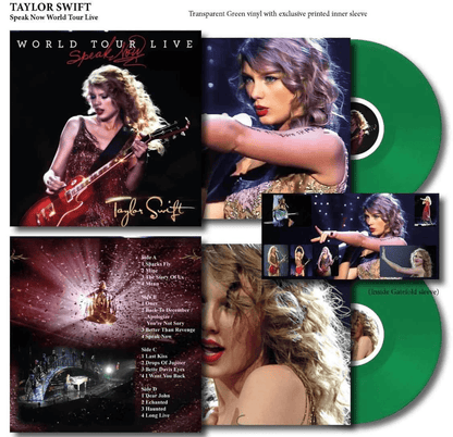 TAYLOR SWIFT - World Tour Live Speak Now Unofficial Vinyl { vinyl }