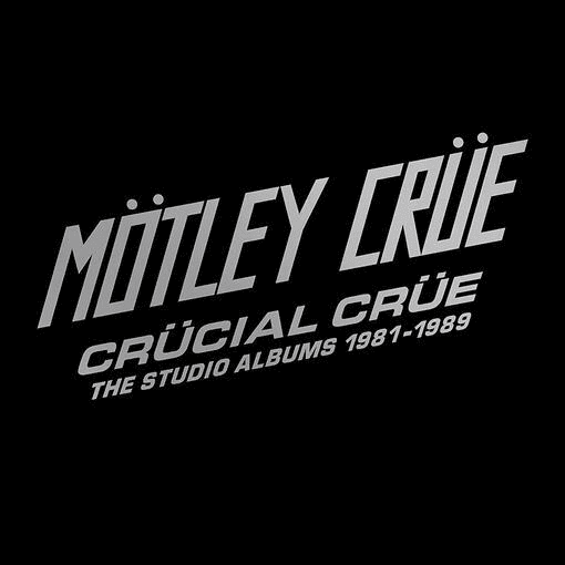 MOTLEY CRUE - Crucial Crue The Studio Albums 1981-1989 (NM/NM) Vinyl Box Set