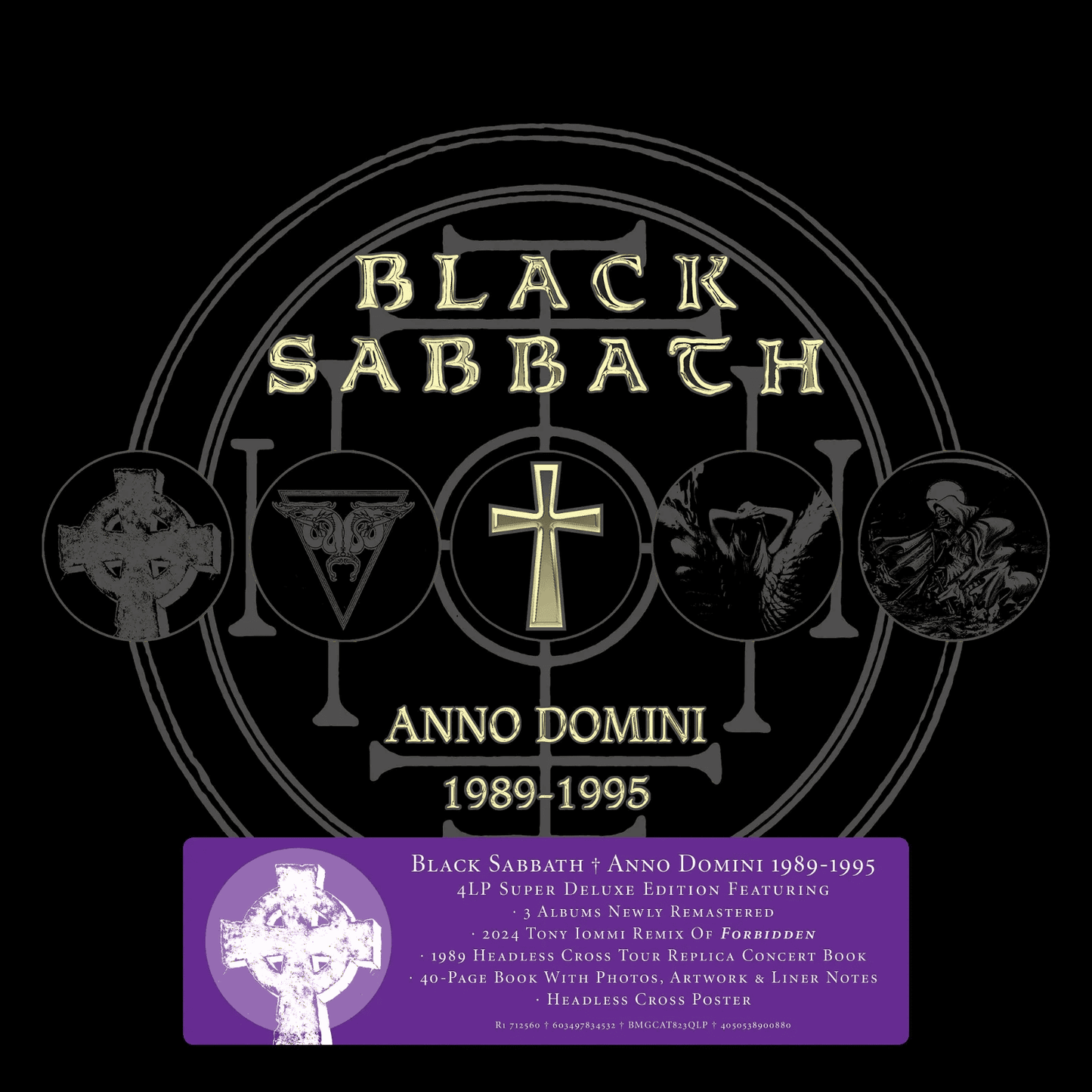 BLACK SABBATH - Anno Domini: 1989 - 1995 Vinyl Box Set { vinyl }