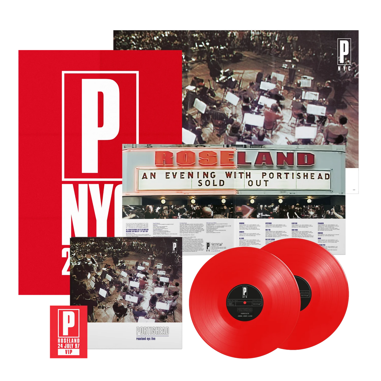 PORTISHEAD - Roseland NYC Live 25 Vinyl { vinyl }