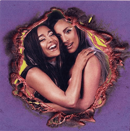 ARIANA GRANDE / LADY GAGA - Rain On Me 7" Vinyl { vinyl }