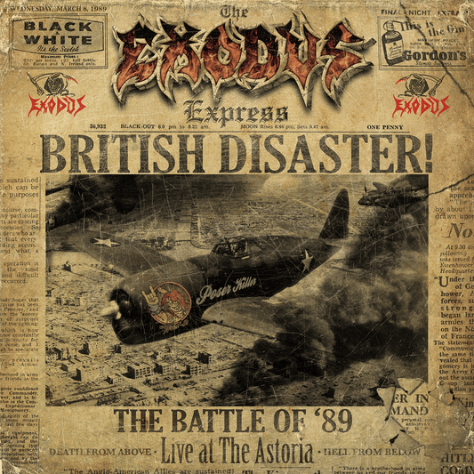 EXODUS - British Disaster The Battle of '89: Live At The Astoria Vinyl { vinyl }