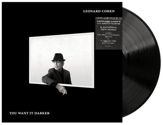 LEONARD COHEN - You Want It Darker Vinyl { vinyl }