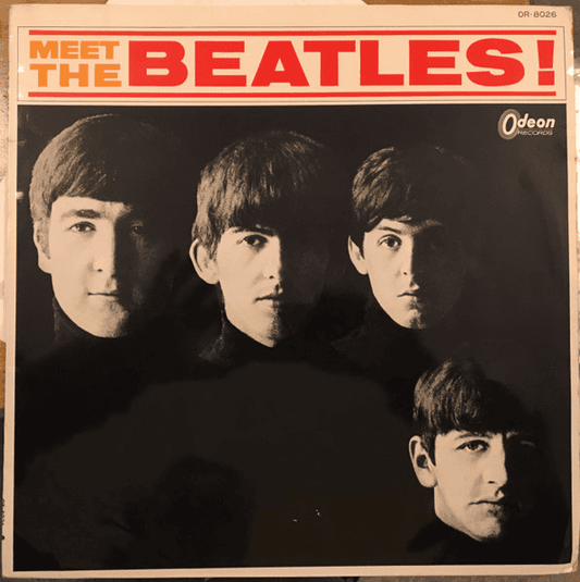 THE BEATLES - Meet The Beatles (NM/VG+) Vinyl { vinyl }