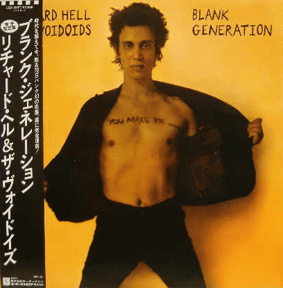 RICHARD HELL AND THE VOIDROIDS - Blank Generation (NM/NM) Vinyl