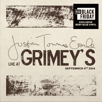 JUSTIN TOWNES EARLE - Live At Grimey's Vinyl { vinyl }
