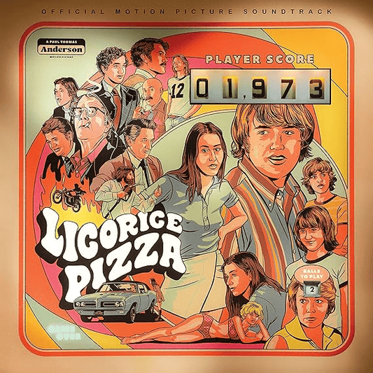 LICORICE PIZZA Soundtrack Vinyl { vinyl }