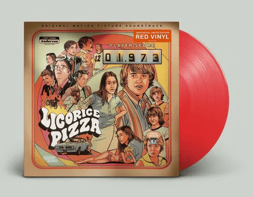 LICORICE PIZZA Soundtrack Vinyl { vinyl }