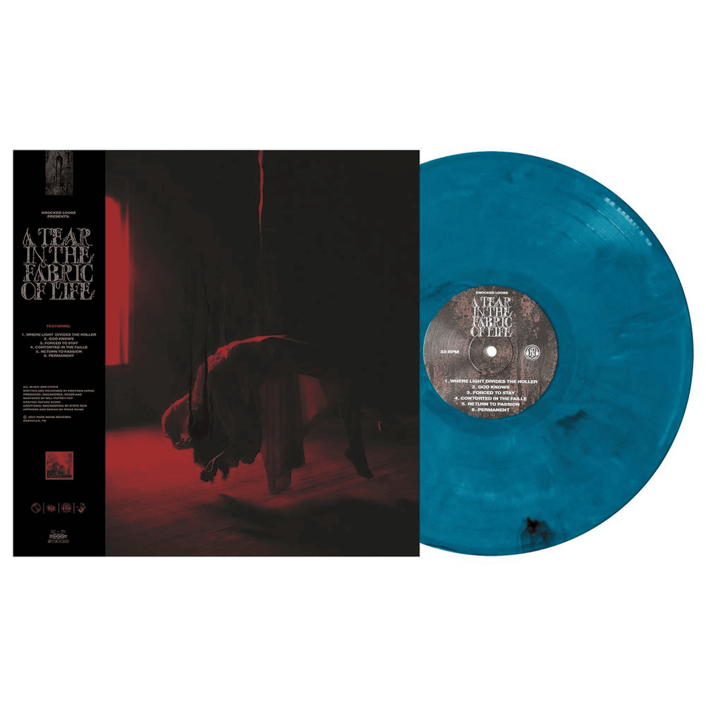 KNOCKED LOOSE - A Tear in the Fabric of Life Vinyl { vinyl }
