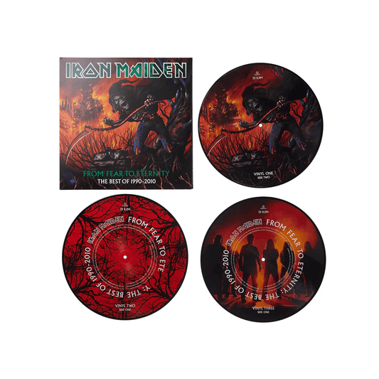 IRON MAIDEN - From Fear To Eternity The Best Of 1990-2010 Vinyl { vinyl }