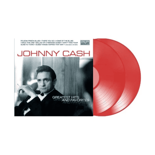 JOHNNY CASH - Greatest Hits & Favorites Vinyl { vinyl }