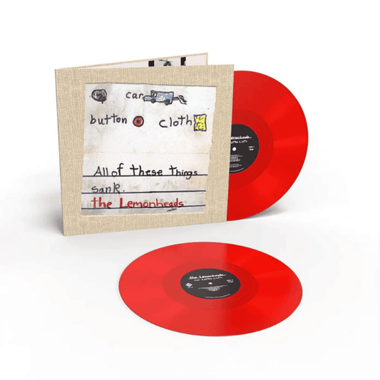 THE LEMONHEADS - Car Button Cloth Deluxe Expanded Clothbound Vinyl { vinyl }