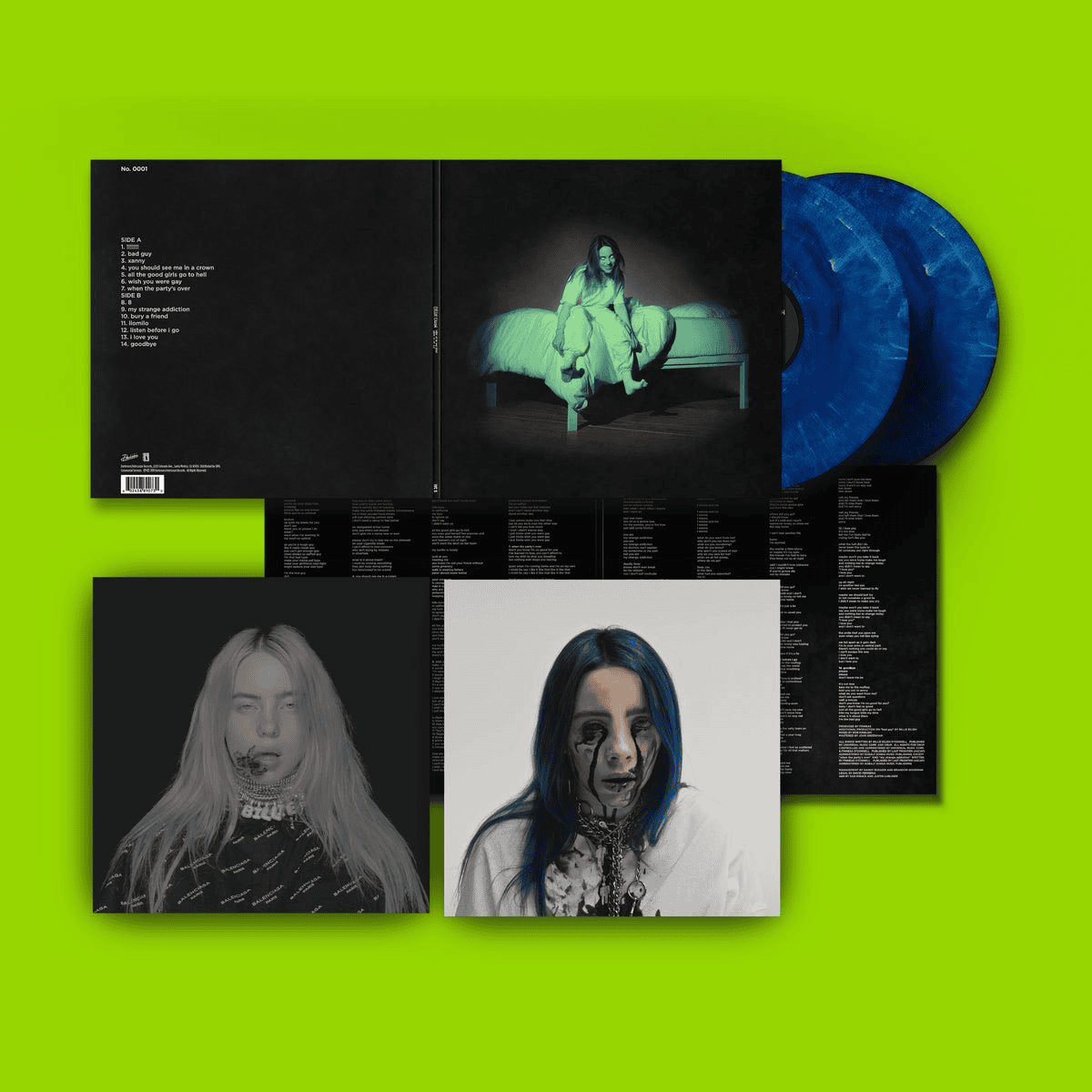 BILLIE EILISH - When We All Fall Asleep, Where Do We Go? Vinyl { vinyl }