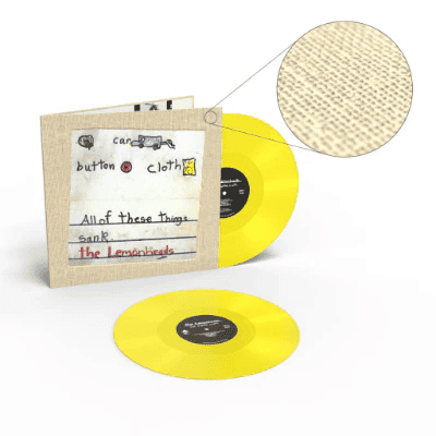 THE LEMONHEADS - Car Button Cloth Deluxe Expanded Clothbound Vinyl { vinyl }