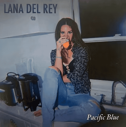 LANA DEL REY - Pacific Blue Vinyl { vinyl }
