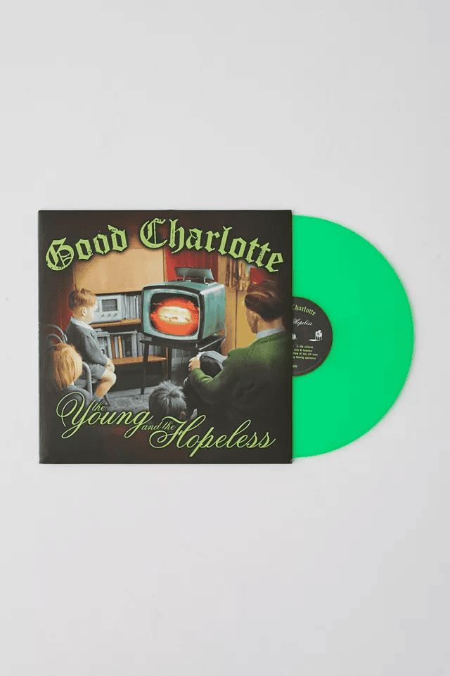 GOOD CHARLOTTE - The Young and The Hopeless Vinyl { vinyl }