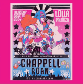 CHAPPELL ROAN - Lollapalooza Chicago 2024 Vinyl { vinyl }