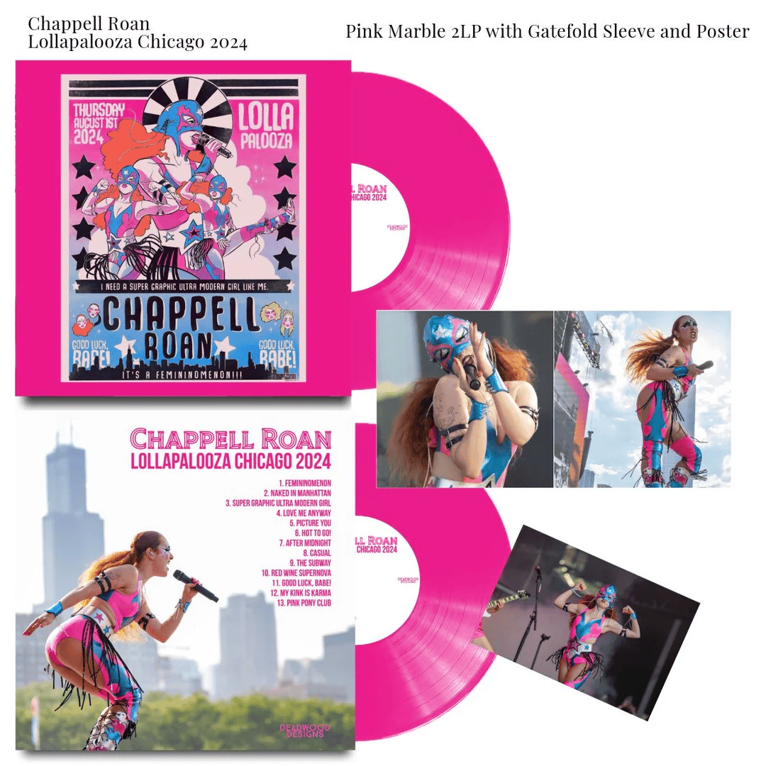 CHAPPELL ROAN - Lollapalooza Chicago 2024 Vinyl { vinyl }