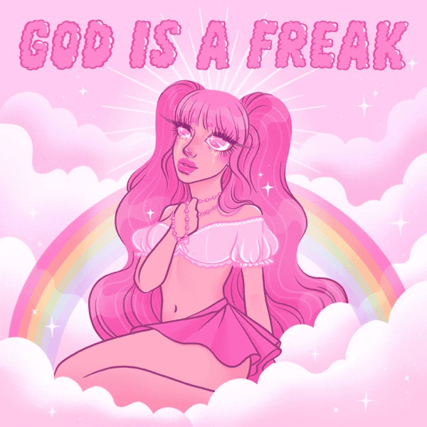 PEACH PRC - God Is A Freak 7" Single Vinyl { vinyl }