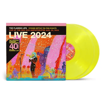 THE FLAMING LIPS - Yoshimi Battles The Pink Robots - Live at the Zoo Amphitheatre, Oklahoma City, August 30, 2024 RSD Black Friday 2025 Vinyl { vinyl }