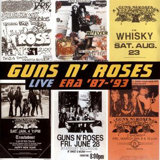 GUNS N ROSES - Live Era '87-'93 Vinyl { vinyl }