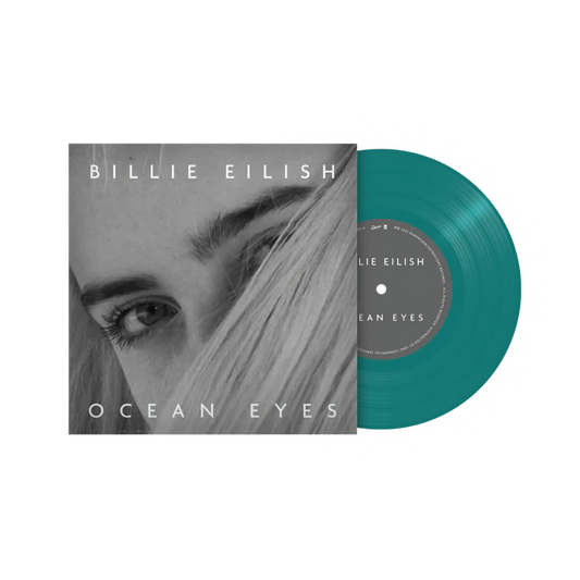 BILLIE EILISH - Ocean Eyes Etched 7" Single Vinyl { vinyl }