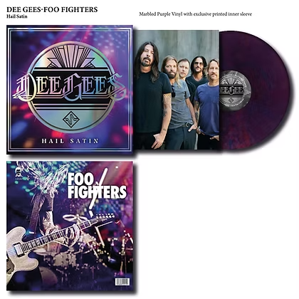 FOO FIGHTERS / DEE GEES - Hail Satin Vinyl { vinyl }
