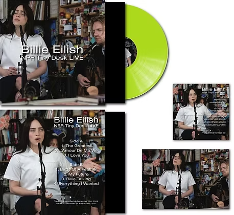 BILLIE EILISH - NPR Tiny Desk Live Vinyl { vinyl }