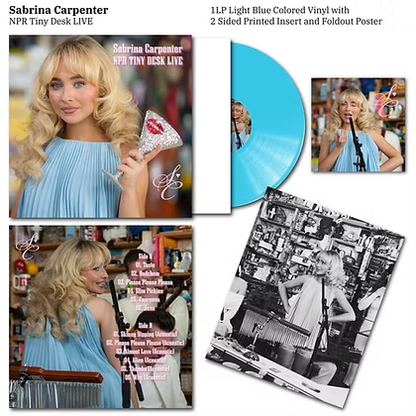 SABRINA CARPENTER - NPR Tiny Desk Live Vinyl { vinyl }