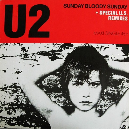 U2 - Sunday Bloody Sunday (VG+/VG+) Vinyl { vinyl }
