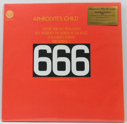 APHRODITE'S CHILD - 666 (NM/NM) Vinyl { vinyl }