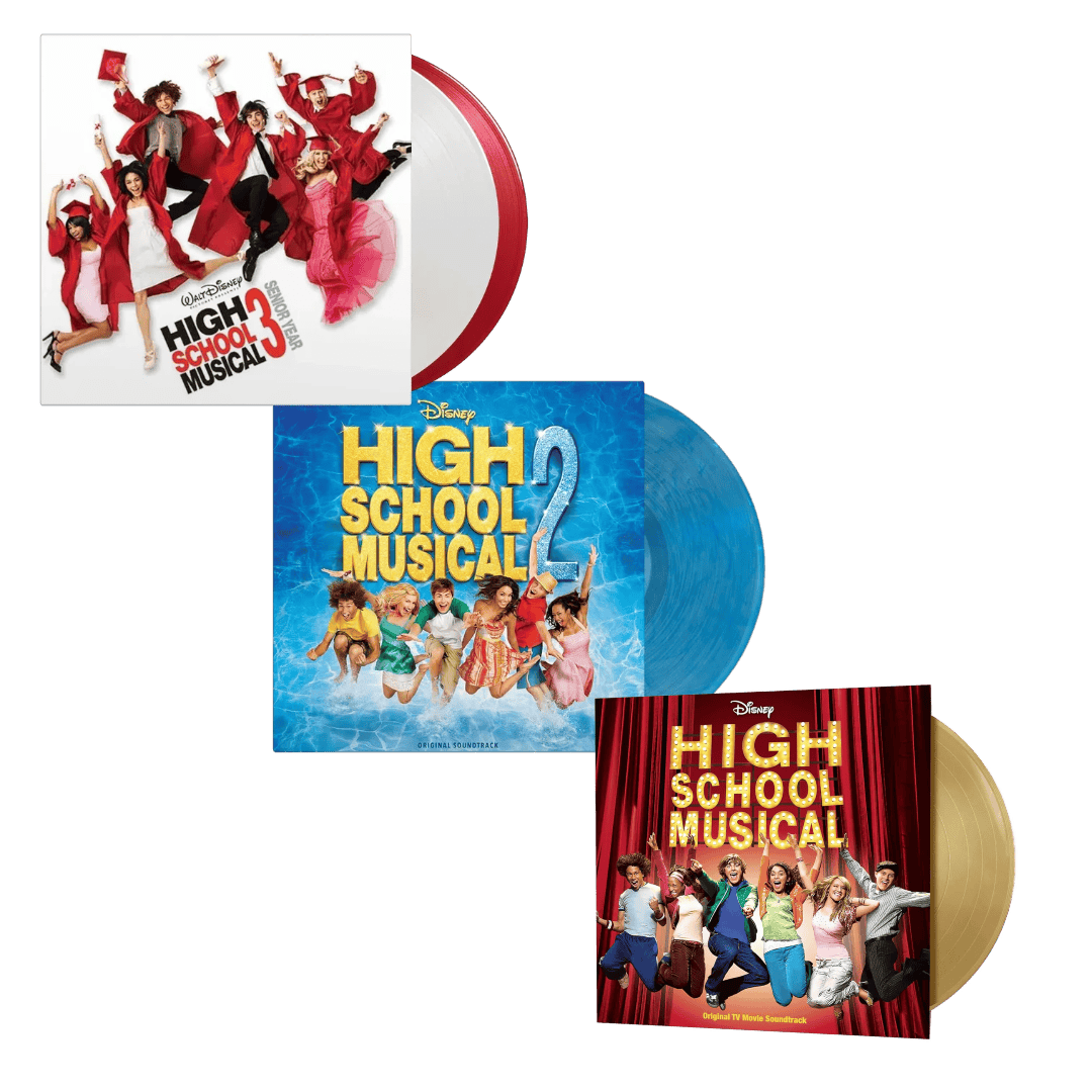 HIGH SCHOOL MUSICAL 1, 2 & 3 Soundtrack Vinyl Bundle { vinyl }