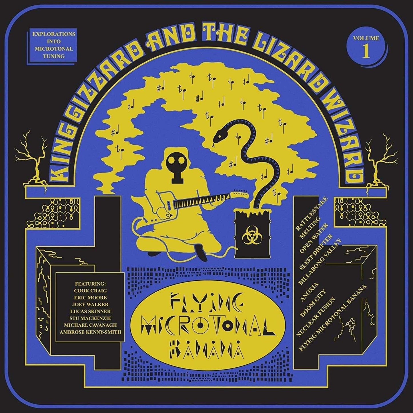 KING GIZZARD AND THE LIZARD WIZARD - Flying Microtonal Banana Vinyl { vinyl }