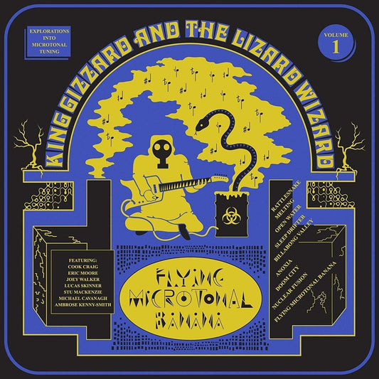 KING GIZZARD AND THE LIZARD WIZARD - Flying Microtonal Banana Vinyl { vinyl }