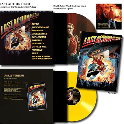 LAST ACTION HERO Soundtrack Vinyl { vinyl }