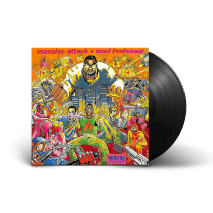MASSIVE ATTACK V MAD PROFESSOR - No Protection Vinyl { vinyl }