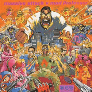 MASSIVE ATTACK V MAD PROFESSOR - No Protection Vinyl { vinyl }