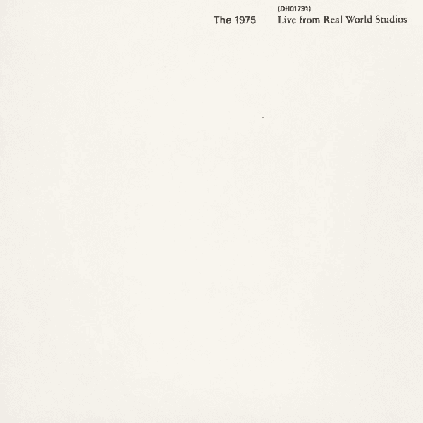 THE 1975 - Live From Real World Studios 7" Single Vinyl { vinyl }