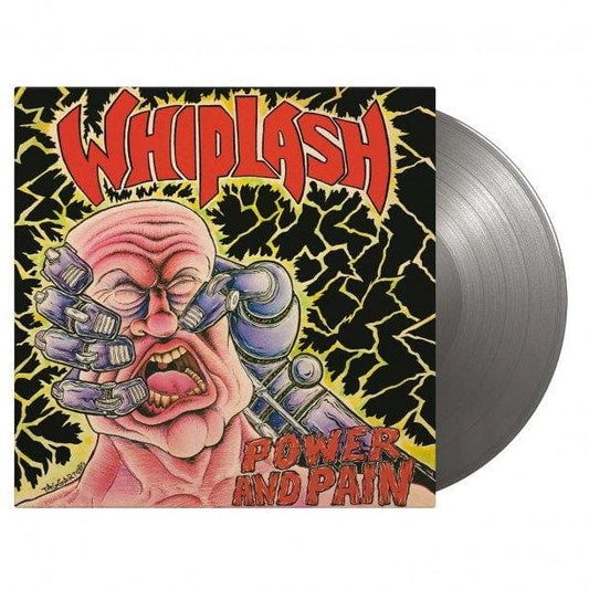 WHIPLASH - Power and Pain Silver Coloured Vinyl